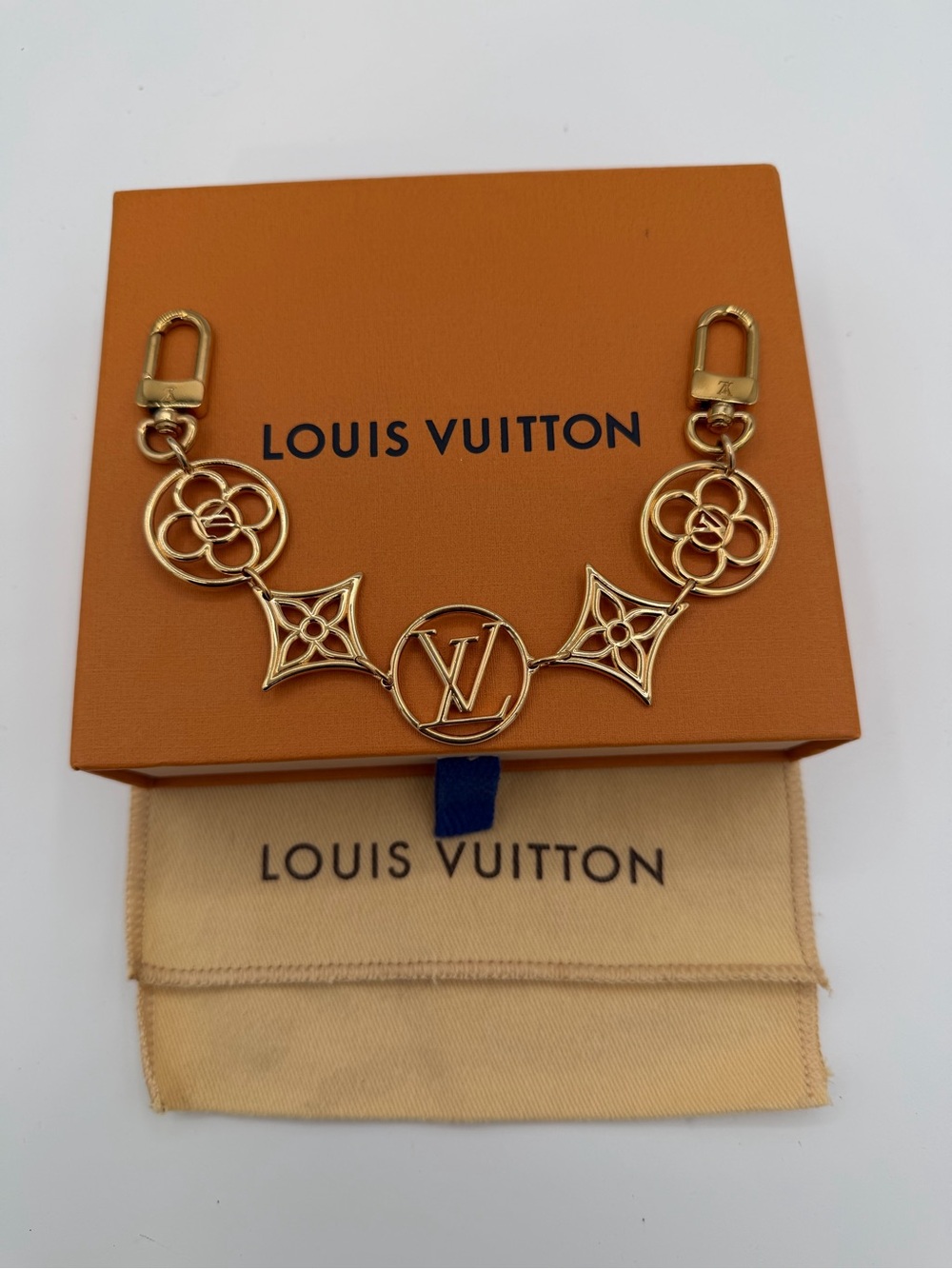 Louis Vuitton key chain charm Rare 🔥in box